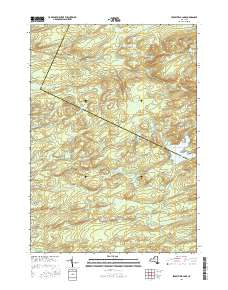 Jerseyfield Lake 2016 topographic map thumbnail