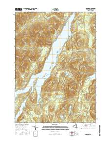 Indian Lake 2016 topographic map thumbnail