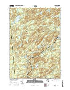 Thendara 2016 topographic map thumbnail