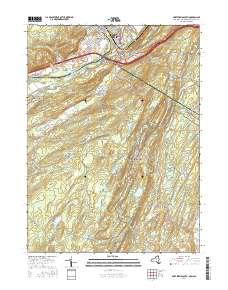 Port Jervis South 2016 topographic map thumbnail