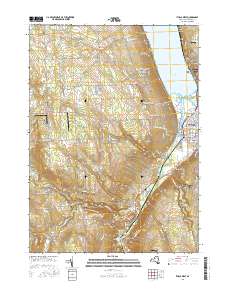 Ithaca West 2016 topographic map thumbnail