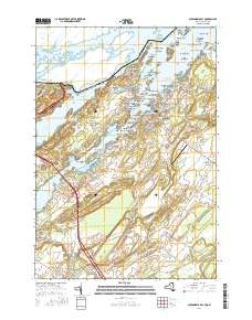 Alexandria Bay 2016 topographic map thumbnail
