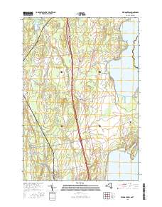Beekmantown 2016 topographic map thumbnail