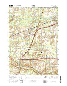Churchville 2016 topographic map thumbnail