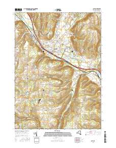 Bath 2016 topographic map thumbnail