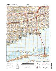 Bay Shore West 2016 topographic map thumbnail