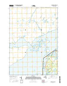 Grindstone Island 2016 topographic map thumbnail