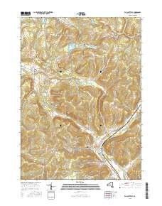 Ellicottville 2016 topographic map thumbnail