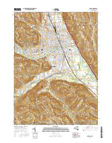 Elmira 2016 topographic map thumbnail