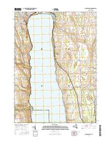 Geneva South 2016 topographic map thumbnail