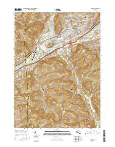 Endicott 2016 topographic map thumbnail
