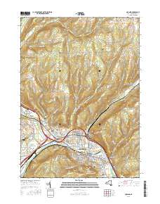 Corning 2016 topographic map thumbnail