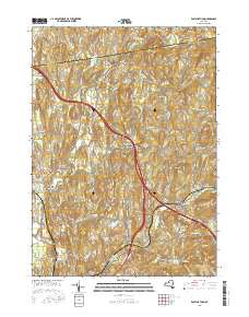 East Chatham 2016 topographic map thumbnail