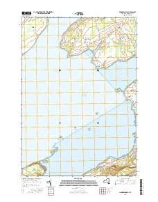 Henderson Bay 2016 topographic map thumbnail