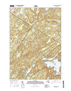 Lake Bonaparte 2016 topographic map thumbnail
