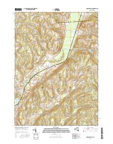 Hubbardsville 2016 topographic map thumbnail