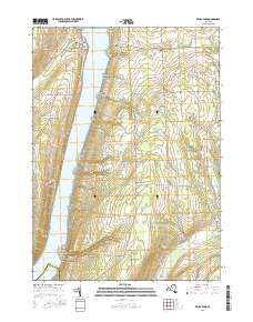 Keuka Park 2016 topographic map thumbnail