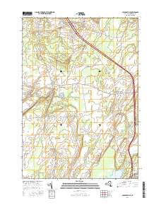 La Fargeville 2016 topographic map thumbnail
