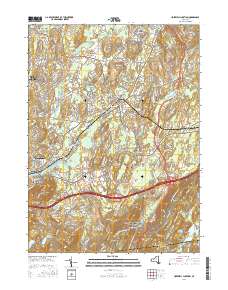 Hopewell Junction 2016 topographic map thumbnail