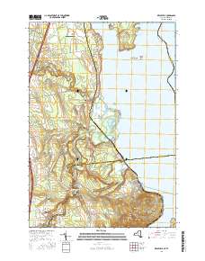 Keeseville 2016 topographic map thumbnail