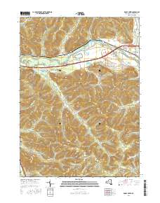 Knapp Creek 2016 topographic map thumbnail