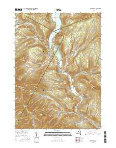 Prattsville 2016 topographic map thumbnail