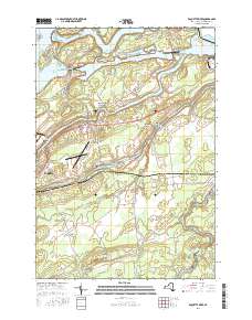 Raquette River 2016 topographic map thumbnail
