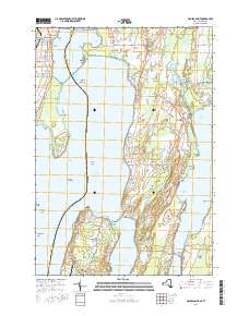 Rouses Point 2016 topographic map thumbnail