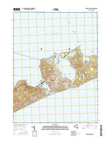 Montauk Point 2016 topographic map thumbnail