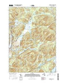 Newton Falls 2016 topographic map thumbnail