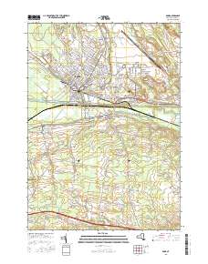 Rome 2016 topographic map thumbnail