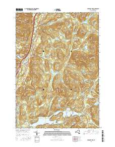Paradox Lake 2016 topographic map thumbnail