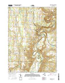 Portageville 2016 topographic map thumbnail