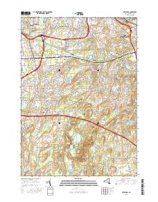 Pittsford 2016 topographic map thumbnail