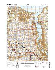 Rochester East 2016 topographic map thumbnail