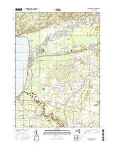 Sylvan Beach 2016 topographic map thumbnail