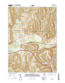 Wayland 2016 topographic map thumbnail