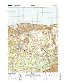 Wading River 2016 topographic map thumbnail