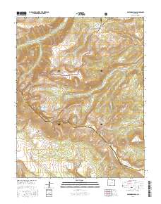 Halfmoon Pass 2016 topographic map thumbnail