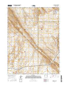 Dinosaur 2016 topographic map thumbnail
