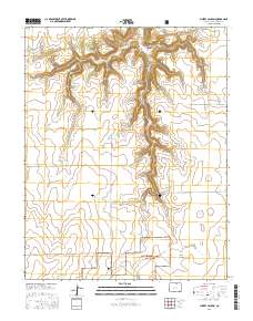 Cherry Canyon 2016 topographic map thumbnail