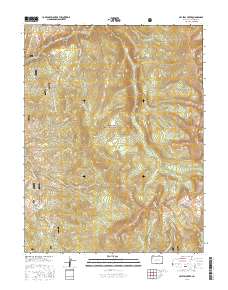 Crystal Creek 2016 topographic map thumbnail
