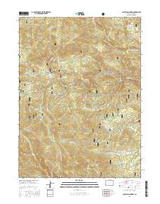 Crystal Mountain 2016 topographic map thumbnail