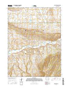 Divide Creek 2016 topographic map thumbnail