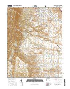Cheyenne Mountain 2016 topographic map thumbnail
