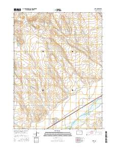 Iliff 2016 topographic map thumbnail