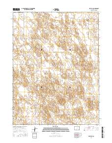 Eckley NE 2016 topographic map thumbnail