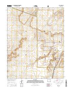 Delhi 2016 topographic map thumbnail