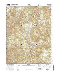 Conifer 2016 topographic map thumbnail