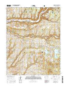 Dolores East 2016 topographic map thumbnail